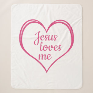 JESUS LIEBEN ME im Herzen Sherpadecke