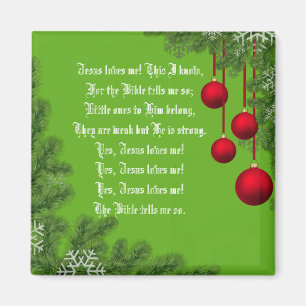 JESUS-LIEBEN MICH MAGNET