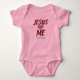 Jesus Lieben mir Das weiß ich Baby Strampler