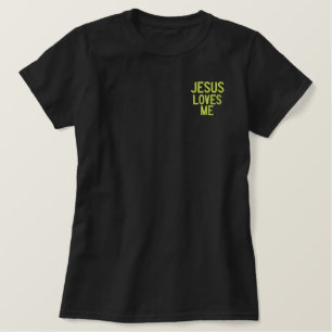 Jesus Lieben mir Jesus Lieben Sie Besticktes T-Shirt