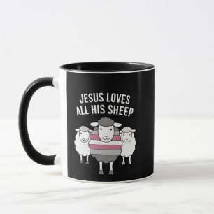 Jesus Lieben seinen ganzen Monat lang LGBT Tasse
