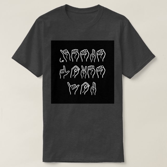 Jesus Lieben Sie ALLE 1 T-Shirt (Design vorne)
