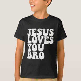 Jesus Lieben Sie Bro Christliche Kirche Jesus Lieb T-Shirt