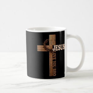 Jesus Lieben Sie Bro Kreuz Christlicher Glaube Got Kaffeetasse