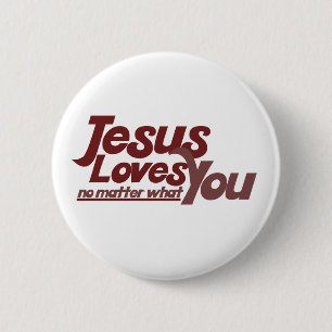 Jesus Lieben Sie Button