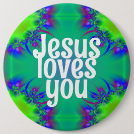 Jesus Lieben Sie Button