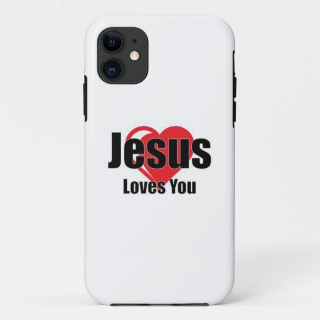 Jesus Lieben Sie Case-Mate iPhone Hülle (Rückseite)