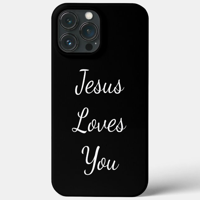 Jesus Lieben Sie Case-Mate iPhone Hülle (Rückseite)