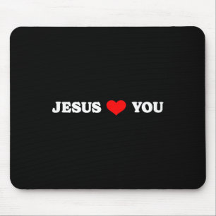 Jesus Lieben Sie - Christlich Religiös Mousepad