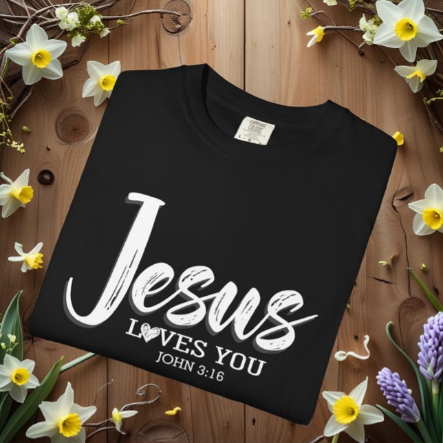 Jesus Lieben Sie Motivierend Bibel T-Shirt (Von Creator hochgeladen)