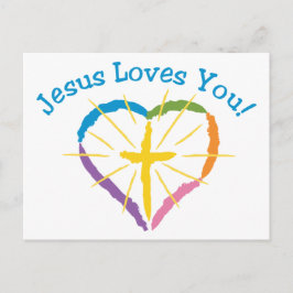 Jesus Lieben Sie Postkarte