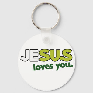 Jesus Lieben Sie Schlüsselanhänger