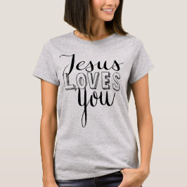Jesus-Lieben Sie T-Shirt