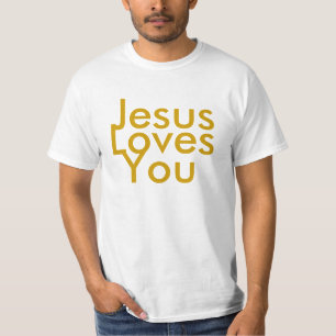 Jesus-Lieben Sie - T - Shirt