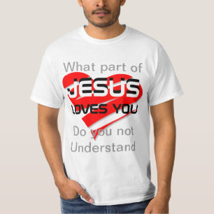 JESUS-LIEBEN SIE T-SHIRT