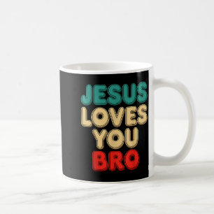 Jesus liebt dich Bruder Christlicher Glaube Religi Kaffeetasse