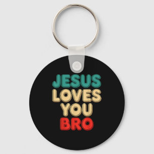 Jesus liebt dich Bruder Christlicher Glaube Religi Schlüsselanhänger