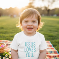 Jesus liebt dich | Christliches Kleinkind