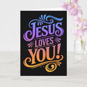 JESUS LIEBT DICH! KARTE
