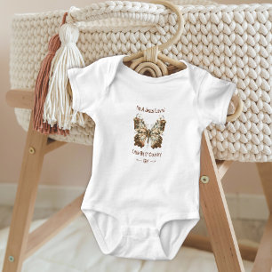 Jesus liebt ein kleines Stück Land Baby Girl Baby Strampler