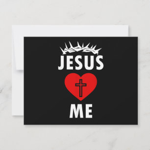 Jesus liebt mich christlich religiös save the date