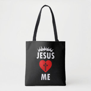 Jesus liebt mich christlich religiös tasche