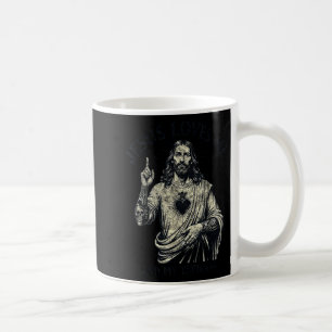 Jesus liebt mich und meine Tattoos Christlich täto Kaffeetasse