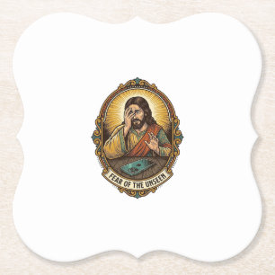 Jesus ließ Handy Bildschirm auf Tanzfläche Club H Untersetzer
