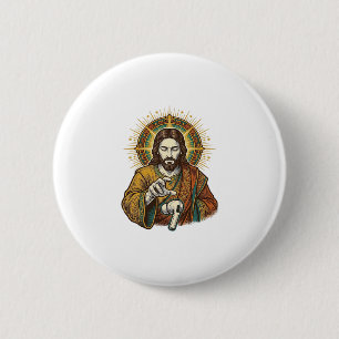Jesus ließ kabelloses Earbud unter Schreibtisch Te Button
