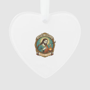 Jesus ließ Marshmallow Lagerfeuer Party Fail Humor Ornament