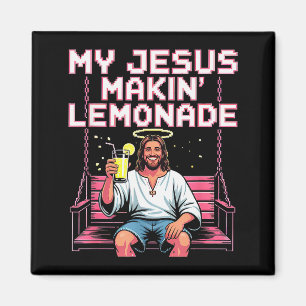 Jesus Limonade Lustiger Christlicher Meme Magnet