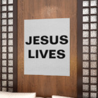 Jesus Lives Poster