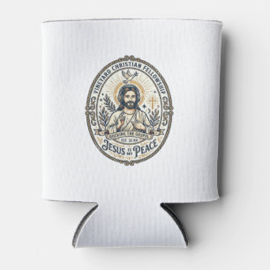 Jesus Lo Fi Lernbeats Ästhetisches Grafik T-Shirt Dosenkühler