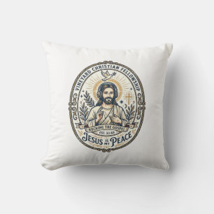 Jesus Lo Fi Lernbeats Ästhetisches Grafik T-Shirt Kissen