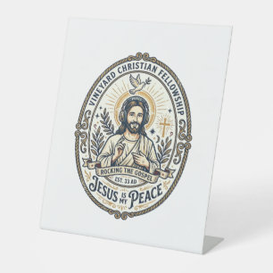 Jesus Lo Fi Lernbeats Ästhetisches Grafik T-Shirt  Sockelschild