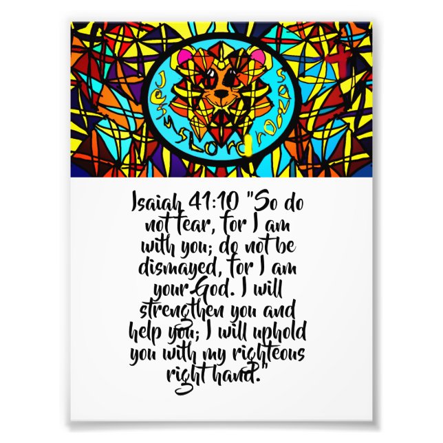 Jesus lord Savior Fotodruck (Vorne)