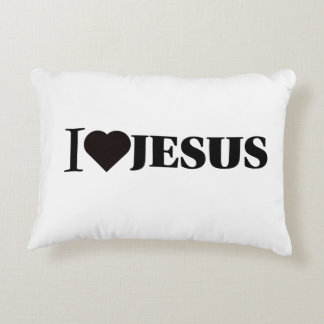 Jesus Love Embrasser Coussin