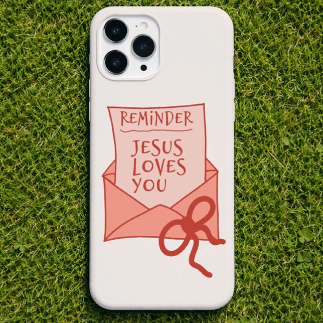 Jesus loves you phone case (Von Creator hochgeladen)