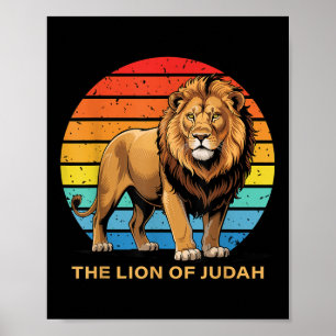 Jesus Löwe von Juda Christlicher Glaube Gott Bibel Poster