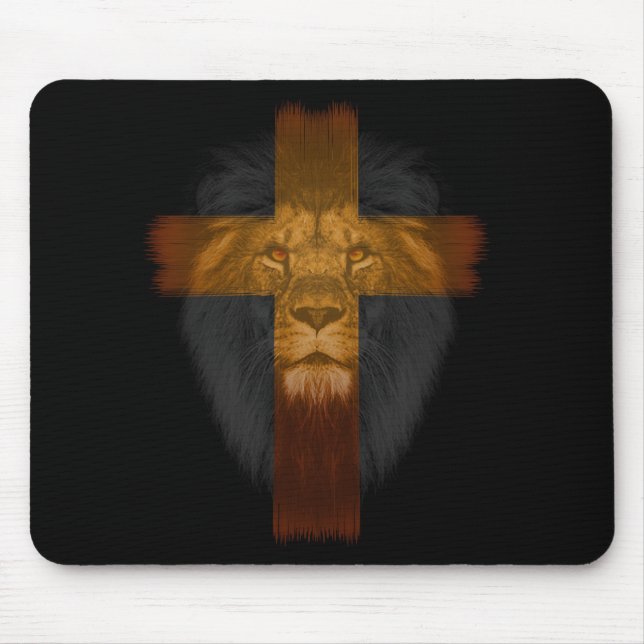 Jesus Löwe von Judah Mousepad (Vorne)
