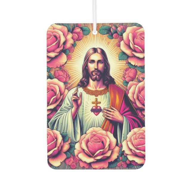 Jesus Lufterfrischer! Autolufterfrischer (Vorderseite)