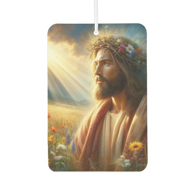 Jesus Lufterfrischer! Autolufterfrischer (Vorderseite)