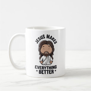 Jesus macht alles besser Tasse