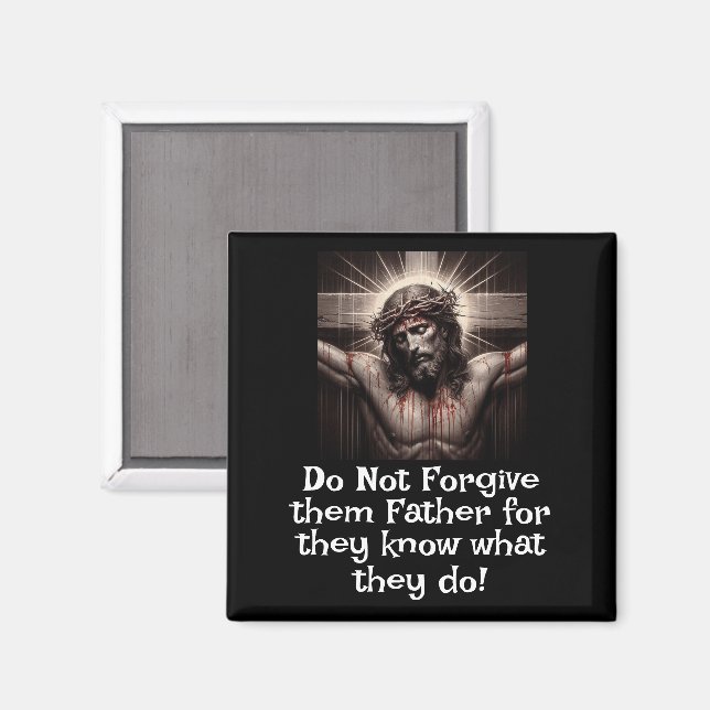 Jesus Magnet (Vorderseite/Rückseite)