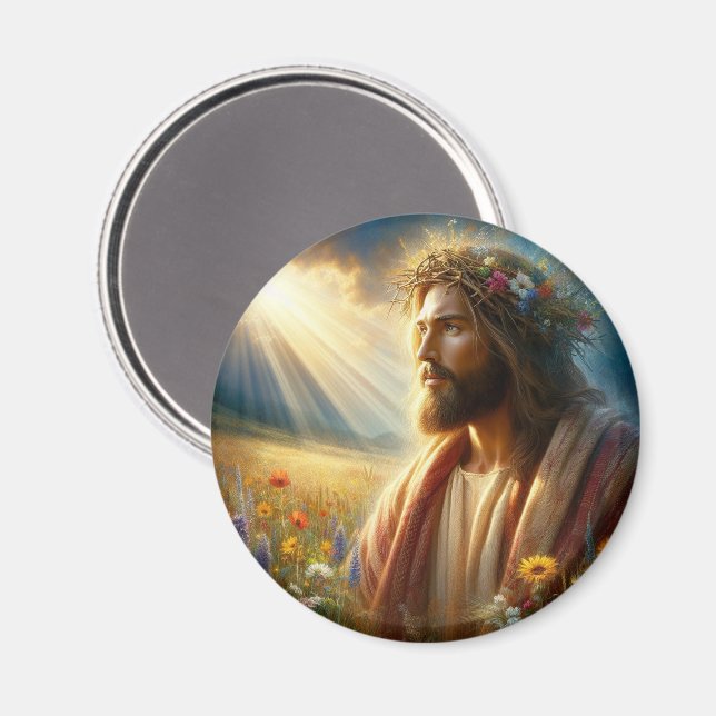 Jesus-Magnet! Magnet (Vorderseite/Rückseite)