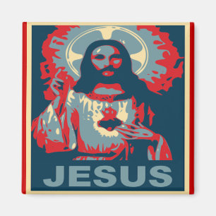 Jesus Magnet (Obama-Stil)