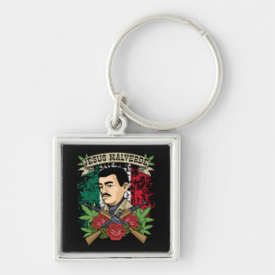 Jesus Malverde Geschenk Frauen und Männer Jesus M Schlüsselanhänger