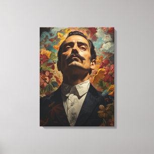 Jesus Malverde Mexikanischer Held Jesus Malverde Leinwanddruck