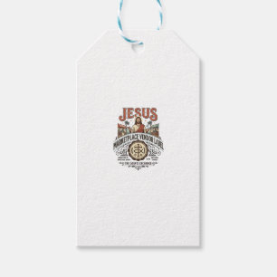 Jesus Marktplatz Verkäufer Label Jesus Marktplatz Geschenkanhänger