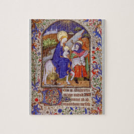 Jesus Mary und Joseph fliegen nach Ägypten